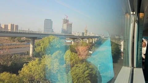 Shanghai, China - Transrapid Train, Maglev, Futuristic Speed, Engineering [8K] Vídeo Stock 299050814