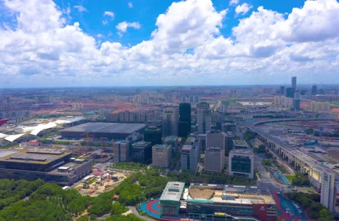 上海，城市、建筑群Shanghai, cities, buildings Video stock 159200262