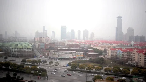 Shanghai City Stock Footage 98679423