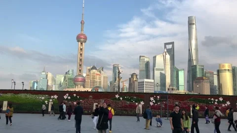 Shanghai city Video stock 147673095