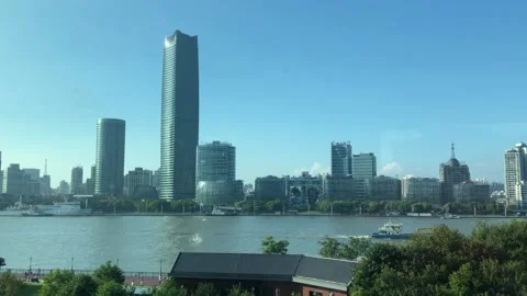 Shanghai city Video stock 147673197