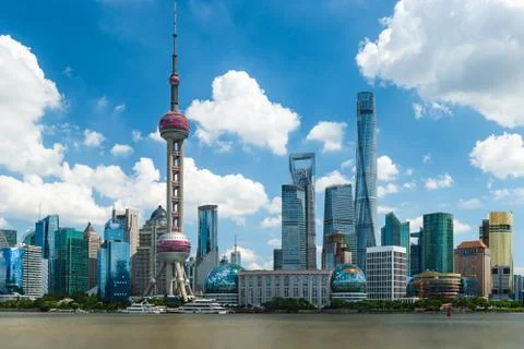 Shanghai Crossing Stock Photos
