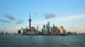Shanghai from day to night, time lapse. Please Search: "ChinaHDV-Shanghai" HD Footage