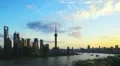 Shanghai from day to night, zooming time-lapse HD Footage