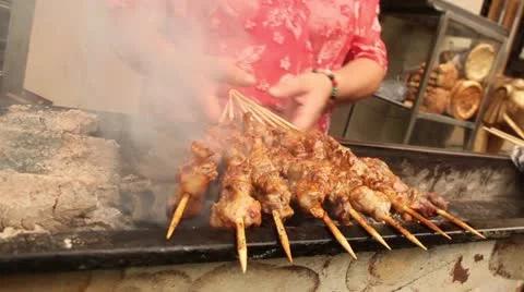 Shanghai Kabobs 库存影片 11226462