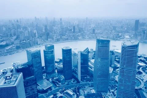 Shanghai lujiazui Stock Photos