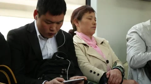 Shanghai Metro 14 Stock Footage 44726318