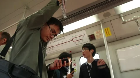 Shanghai Metro 15 Stock Footage 44726309