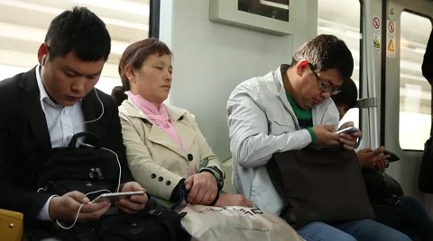 Shanghai Metro 19 Stock Footage 44726181