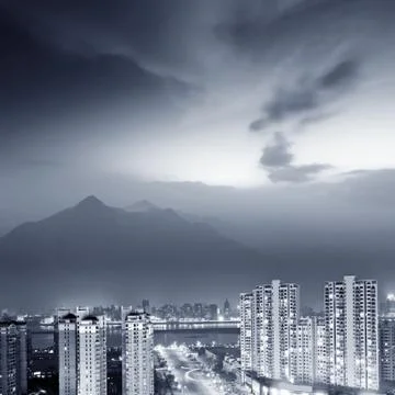 Shanghai Night Stock Photos