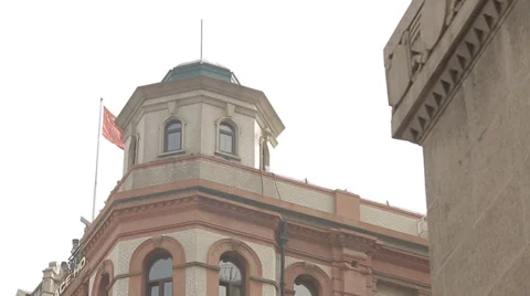 Shanghai Peace Hotel Stock Footage 37763758
