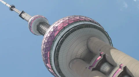 Shanghai Pearl Tower Video stock 33361187