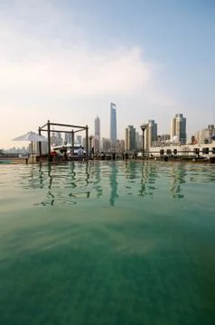 Shanghai pool Stock Photos