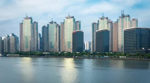 Shanghai River Timelapse Stock-Footage 56196060