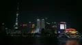 Shanghai Skyline, China, Huangpu River, Skyscrapers, Cityscape, time lapse HD Footage