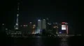 Shanghai Skyline, China, Huangpu River, Skyscrapers, Cityscape, Boats, Ships HD Footage