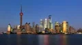Shanghai skyline, day to night, timelapse. Please Search: "ChinaHDV-Shanghai" HD Footage