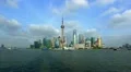 Shanghai skyline, timelapse. Please search similar: "ChinaHDV-Shanghai" HD Footage