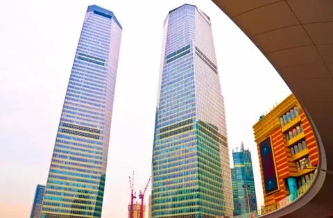 Shanghai Skyscraper Stock Photos