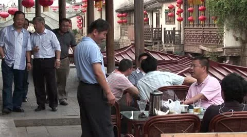 Shanghai street scape Video stock 11235939