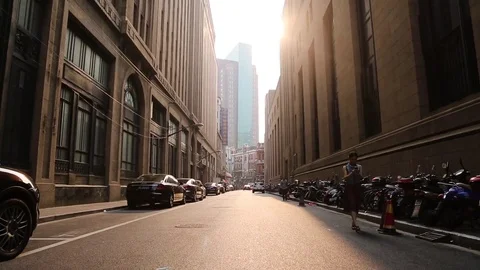 Shanghai street view Stock Footage 71131857
