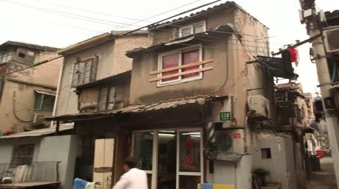 Shanghai Streets Stock Footage 11227452