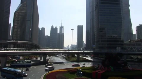 Shanghai Streets Stock-Footage 45557224