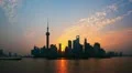 Shanghai Sunrise Time Lapse(Zoom In). Please Search: "ChinaHDV-Shanghai" HD Footage