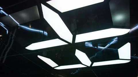 Shanghai Tower Elevator Ceiling Stock Footage 153072615
