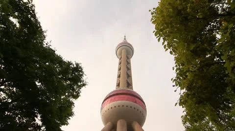 Shanghai Tower 스톡 동영상 12417000