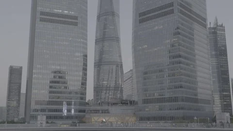 Shanghai Tower Stock Footage 270807399