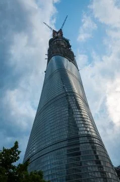 Shanghai tower Stock Photos