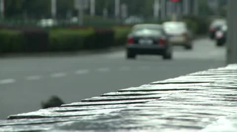 Shanghai traffic 1 Stock Footage 10588138