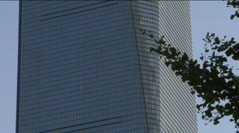 Shanghai World Financial Centre Stock Footage 285953