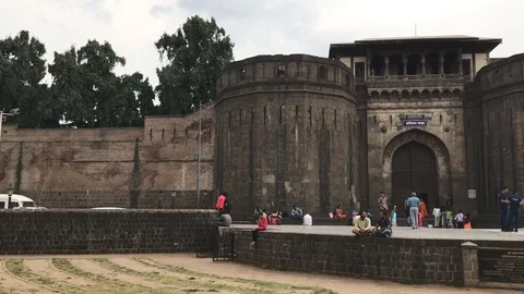 Shaniwar wada fort Stock Footage 95629973