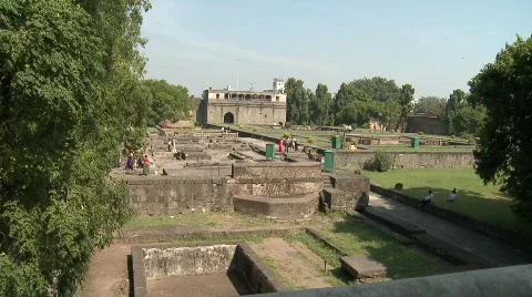 Shaniwar Wada, Pune Stock Footage 731765