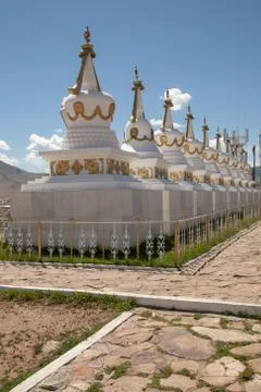 Shankh Monastery temple in Mongolia Stock Photos