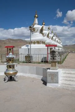 Shankh Monastery temple in Mongolia Stock Photos