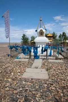 Shankh Monastery temple in Mongolia Stock Photos