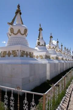 Shankh Monastery temple in Mongolia Stock-Fotos