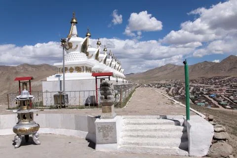 Shankh Monastery temple in Mongolia Stock Photos