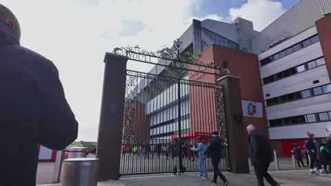 Shankly Gates time lapse Stock Footage 331824219