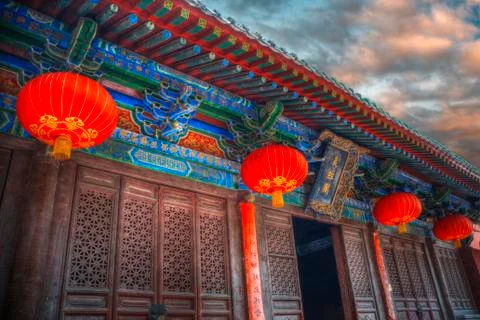 Shaolin is a Buddhist monastery Stock Photos