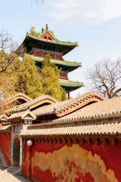 Shaolin Monastery (Shaolin Temple), a Zen Buddhist temple Stock Photos