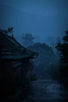 Shaolin temple in China Stock Photos