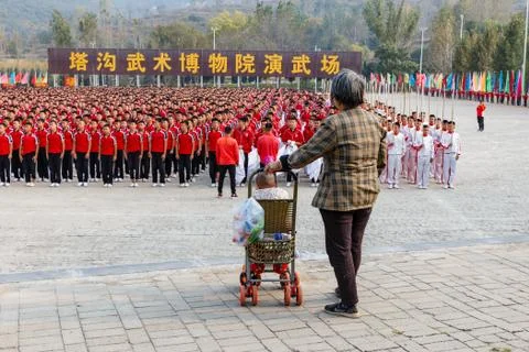Shaolin Temple in Kungfu Stock Photos
