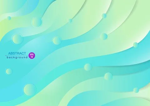 Shape abstract design with color gradient background Stock Illustration