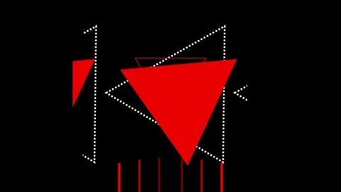 Shape and Lines 1 VJ Loops Stock Footage 82235247