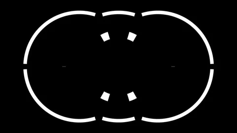 Shape and Lines 4 VJ Loops Video stock 82235305