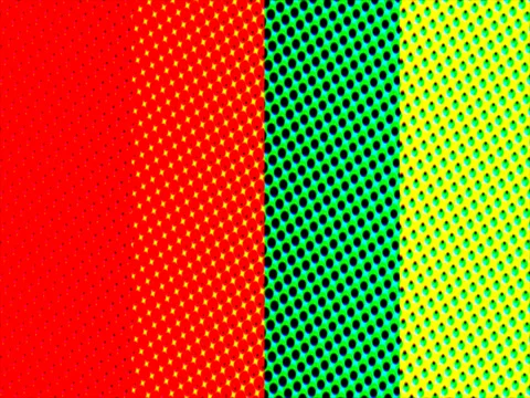 Shape Animation Cartoony Lines in Dots Transition On Alpha Channel Stock Footage 70894672